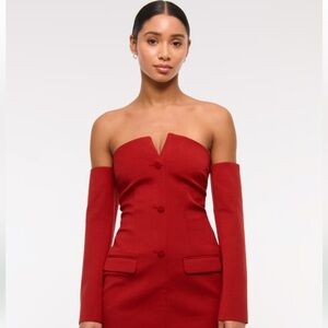 A&F Mara Off-The-Shoulder Mini Dress